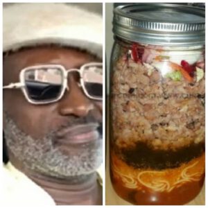 Reggie Rockstone explains why he packages waakye in glass jars for sale